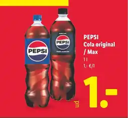 Lidl PEPSI Cola original /Max oferta