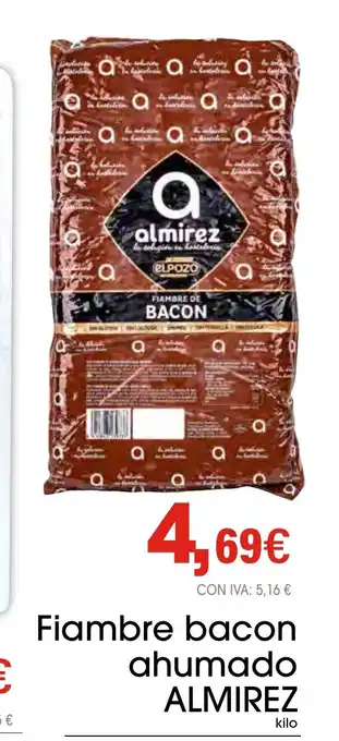 ALMIREZ Fiambre bacon ahumado
