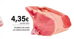 Cash Ifa Chuletero de cerdo sin cabeza pieza oferta