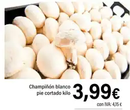 Cash Ifa Champiñón blanco pie cortado oferta