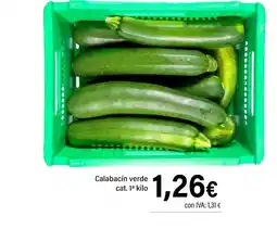 Cash Ifa Calabacín verde oferta