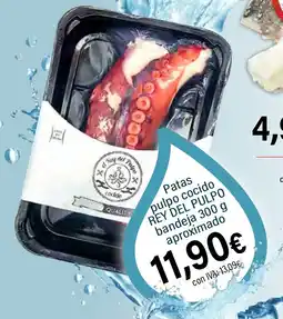 Cash Ifa REY DEL PULPO Patas pulpo cocido oferta