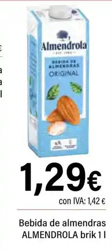 Cash Ifa ALMENDROLA Bebida de almendras oferta