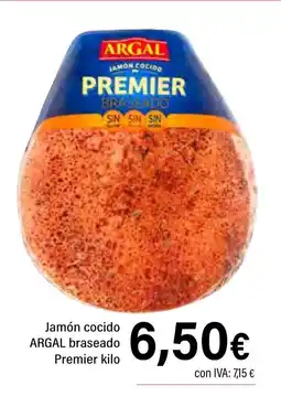 Cash Ifa ARGAL Jamón cocido braseado Premier oferta