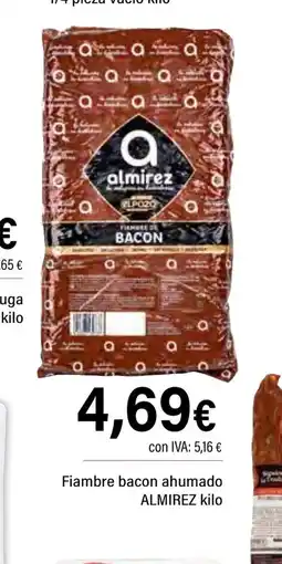 Cash Ifa ALMIREZ Fiambre bacon ahumado oferta