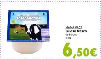 Hiper Usera Mamá Vaca Queso fresco de Burgos oferta