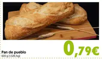 Hiper Usera Pan de pueblo 600g oferta