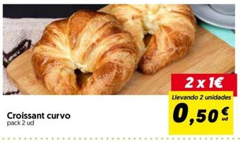 Hiper Usera Croissant curvo pack 2 ud oferta