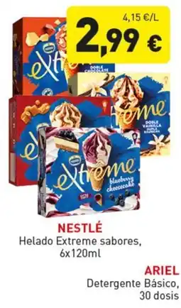 Hiperber Nestlé Helado Extreme sabores oferta