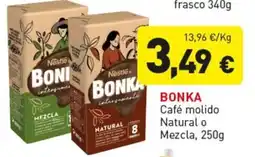 Hiperber Bonka Café molido Natural o Mezcla oferta