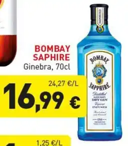 Hiperber Bombay Saphire Ginebra oferta