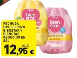 Hiperber Pechuga pavo elpozo bienstar y bienstar reducido en sal oferta