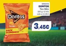 Supermercados Plaza Doritos Snacks oferta