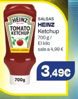 Supermercados Plaza Heinz Salsas ketchup oferta