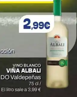 Supermercados Plaza Viña Albali Vino blanco oferta