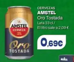 Supermercados Plaza Amstel Cervezas Oro Tostada oferta
