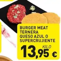Hiperber Burger meat ternera queso azul o supercrujiente oferta