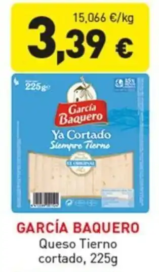 Garcia Baquero Queso Tierno cortado