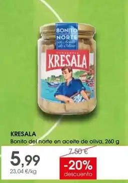 Supermercados Plaza Kresala Bonito del norte en aceite de oliva oferta
