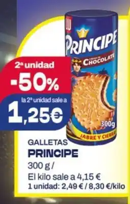 Hiperber Principe Galletas oferta