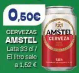 Hiperber Amstel Cerveza oferta