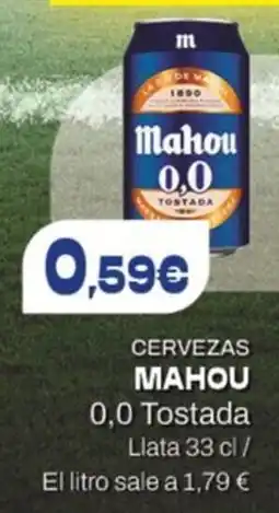 Hiperber Mahou Cervezas oferta