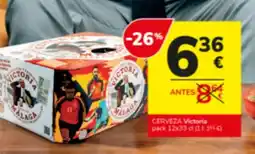 Consum Victoria Cerveza oferta