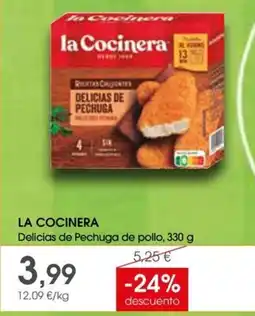 Supermercados Plaza La Cocinera Delicias de Pechuga de pollo oferta