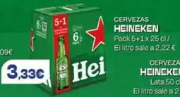 Hiperber Heineken Cervezas oferta