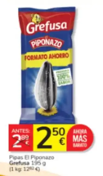 Consum Grefusa Pipas El Piponazo oferta