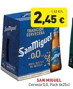 Hiperber San Miguel Cerveza oferta