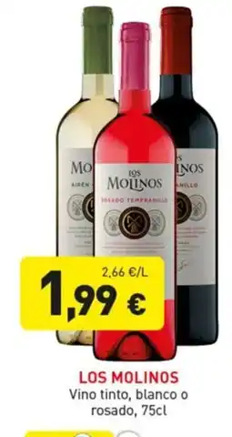 Hiperber Los Molinos Vino tinto, blanco o rosado oferta