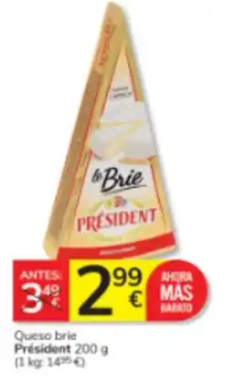 Consum Président Queso brie oferta