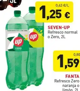 Hiperber Seven Up Refresco normal o Zero oferta