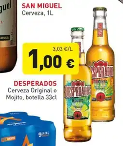 Hiperber Desperados Cerveza Original o Mojito oferta