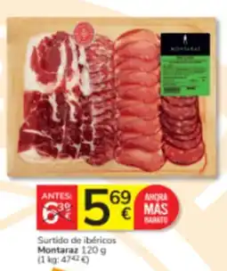 Consum Montaraz Surtido de ibéricos oferta