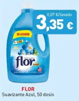 Hiperber Flro FLOR Suavizante Azul, 50 dosis oferta