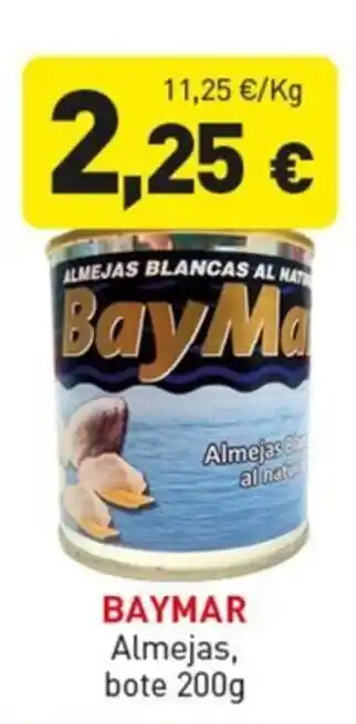 Hiperber Baymar Almejas, bote oferta