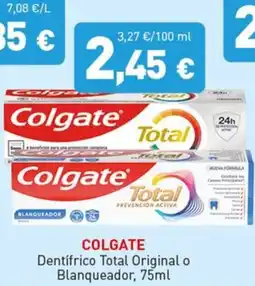 Hiperber Colgate Dentifrico Total Original o Blanqueador oferta