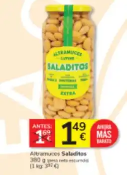 Consum Saladitos Altramuces oferta