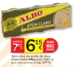 Consum Albo Atún claro en aceite de oliva virgen extra oferta