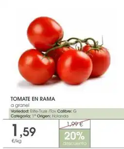 Supermercados Plaza Tomate en rama oferta