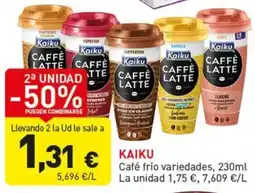 Hiperber Kaiku Café frío variedades oferta