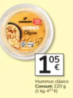 Consum Consum Hummus clásico oferta