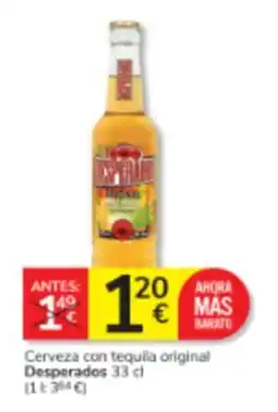 Consum Desperados Cerveza con tequila original oferta