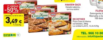 Dr Oetker Pizza Casa di Mama variedades