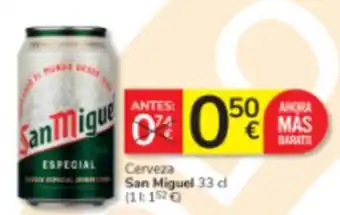 Consum San Miguel Cerveza oferta