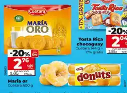 Maxi Dia Cuétara Maria or oferta