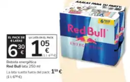 Consum Red Bull Bebida energética oferta