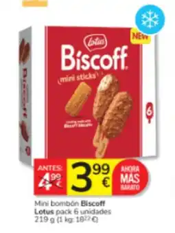 Consum Lotus Biscoff Mini bombón oferta